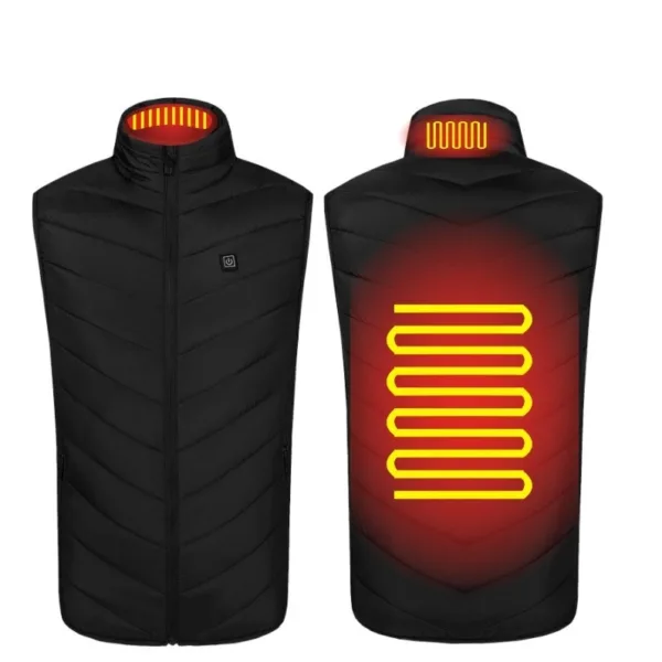 Heated Vest Washable Usb Charging Electric Winter Clothes - Image 5