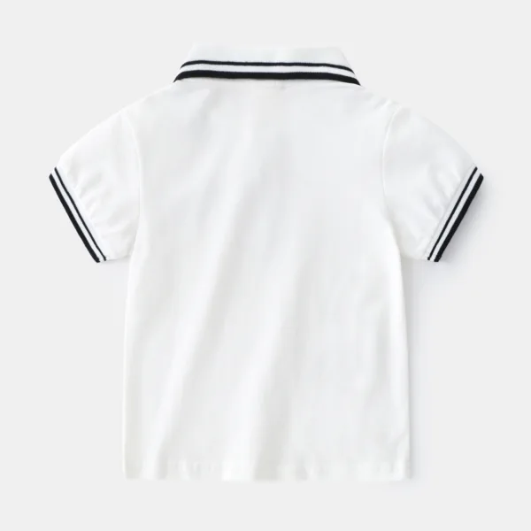 Boys' T-Shirt Summer Polo Shirt - Image 4