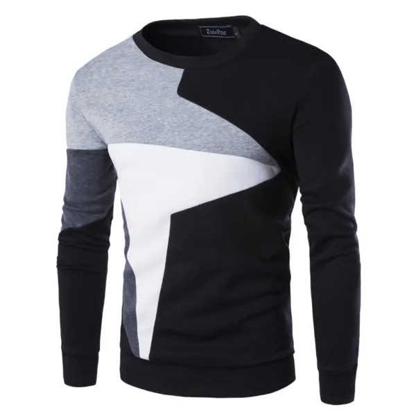 Sweaters Men New Fashion Printed Casual O-Neck Slim Cotton Knitted Mens Sweaters Pullovers Men Brand Clothing - Image 2