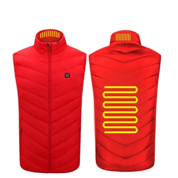 Heated Vest Washable Usb Charging Electric Winter Clothes - Image 3