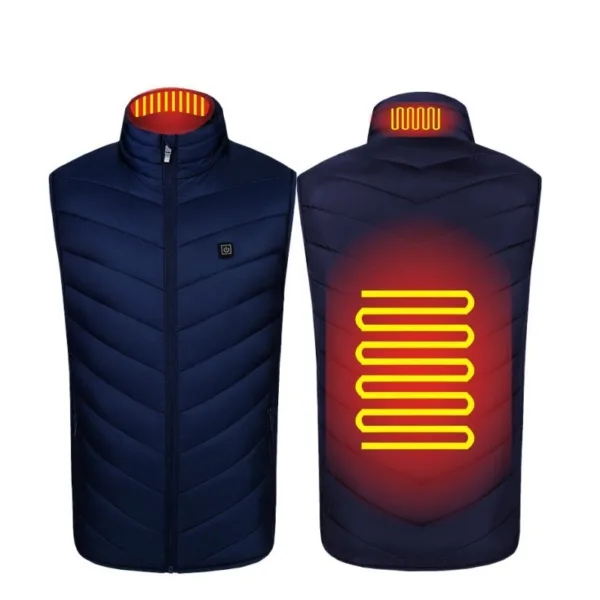 Heated Vest Washable Usb Charging Electric Winter Clothes - Image 6